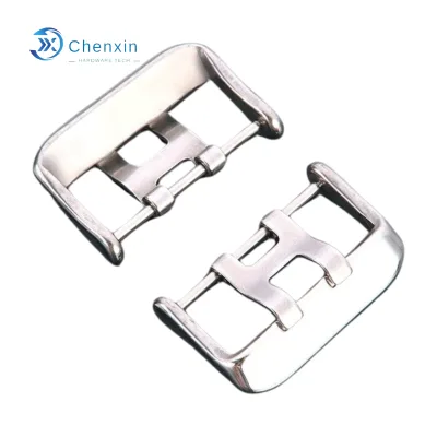 CNC Custom Machining Stainless Steel Casting Services Watch Clasp Double Buckle Watch Part Milling Dongguan Product Manufacturer