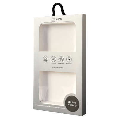 Customized White Kraft Paper Mobile Phone case Packaging Recycle Box 16 Ottoro Box Phone Case Packaging