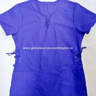 Ring fashion neck Medical Nurse Scrub