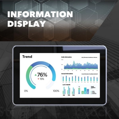OEM Custom Software & Hardware Development APP Console Digitalized Panel Integration & Auto Sync Information Display