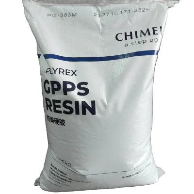 GPPS PG-383M ChiMei Zhenjiang High Strength Material Polystyrene Pellets Plastic Granules