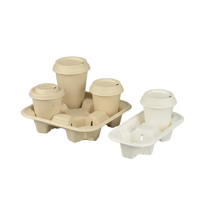 Custom Biodegradable Eco Friendly Disposable Party Bowl Natural Sugarcane Bagasse Packaging Pulp Paper