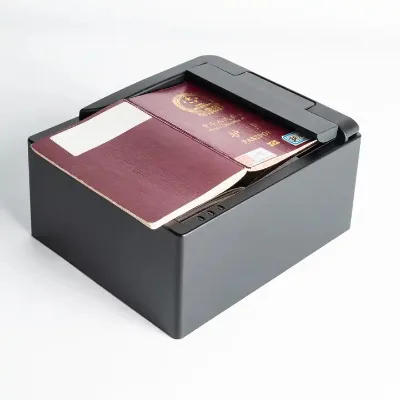 Free SDK RFID Full Page E-Passport OCR MRZ Scanner Color Computer Document ID Card Reader Stock A4 Barcode Reader