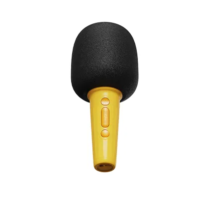 Top Quality Cloth Covered Custom Logo Portable Wireless Microphone for Karaoke