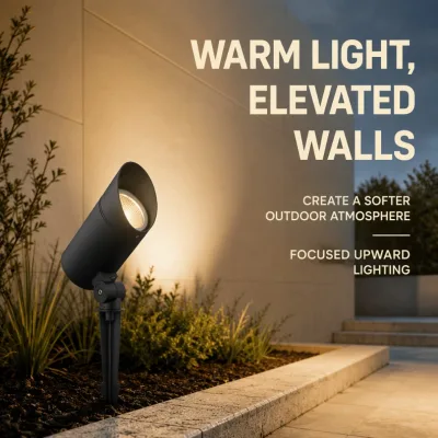 Decorative LED Landscape COB Spike Spotlight AC220V High Voltage Energy Saving with Anti Glare for Garden Lawn Highlighting