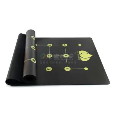 Custom Printing Gymnastics eco nature rubber pu yoga mat