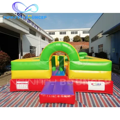 Interactive Inflatable Bungee Run for Indoor or Outdoor Interactive Games Activities  Jumping Trampoline for Sale