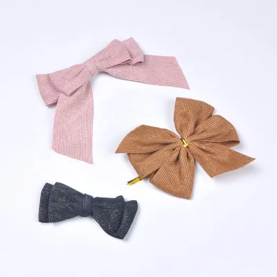 Custom Wholesale Pre Tied Ribbon Gift Bows
