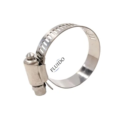 Tube Stainless Steel 304 Stainless Steel American Type Hose Clamp for Connection