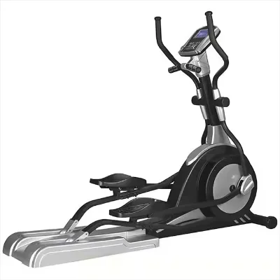 Home Commercial Fitness Spacewalker Gym Magnetic Resistance Adjusted Cross Trainer Elliptical Machine Stepper Exercise Bike