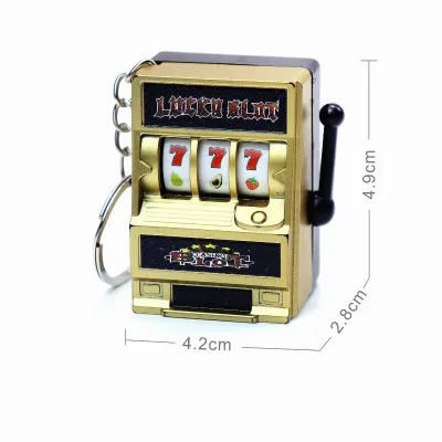 Best-selling Creative Mini ABS Material Prize-drawing Spinner Game Keychain Pendant Realistic Model Toy Individually Packaged