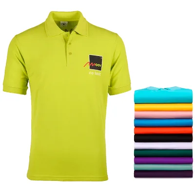 Wholesale 100% Cotton Pique Summer Short Sleeve Men Polo t Shirt Casual Golf Outdoor t Shirt Polo Shirts