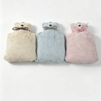 New Plush Hand Warmer with USB-C Charging 5V Dual-Sided Heating Detachable & Washable Cover Multiple Heat Settings