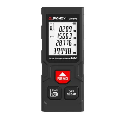2023 NEW SW-MT4 Digital LCD Display Laser Rangefinder Laser Distance Meter 40m