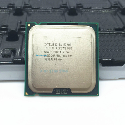 Intel Core 2 Duo E7200 CPU Processor (2.53Ghz/ 3M /1066GHz) Socket 775
