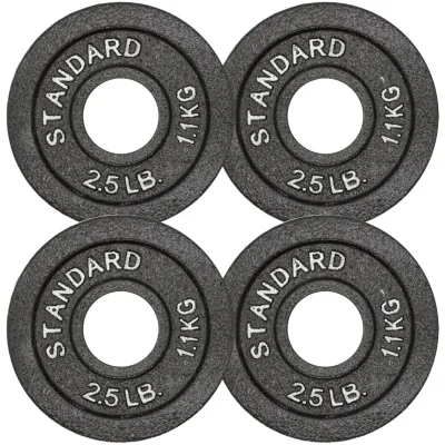 4Pcs 10 lb Cast Iron for Fractional Incremental Plates Micro Home Strength Training Gym Equipment Customizable Color 20kg