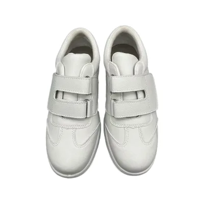 Anti Static Safety Shoes Four Seasons Universal White Anti-Static PU Leather Work Safety Shoes