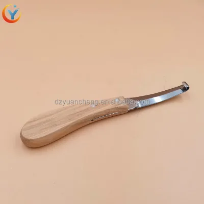 High Quality Veterinary Horse Hoof Trimmers Double Side Stainless Steel Horse Farrier Hoof Knife