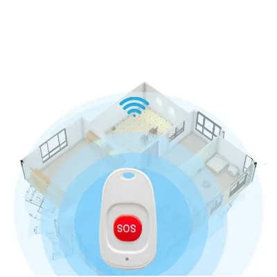 Elderly Care Healthcare Wireless Blue Tooth Security Hospital Nurse Alert Button Patient Sos Emergency Call Sos Emergency Button