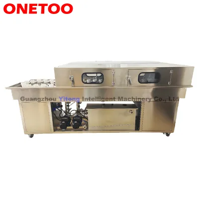 Large-Scale Automatic Glass Bottle Washing Machine with Pump Core Component for Filling Production