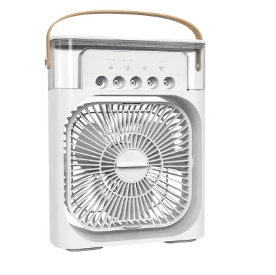2022 Classic Item Mini Ac with Usb Air Cooling Fan Water Cooler Stand Fan Cooling Table Plastic Logo Customized Ce OEM 5V 8W