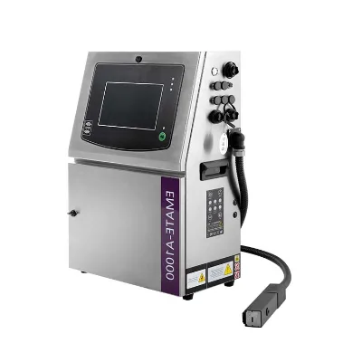 OEM/ODM M2000 White Ink 50/60/70μm Small Character Inkjet (4 Line) CIJ Printing Machine Industrial for Expiry Date QR Code