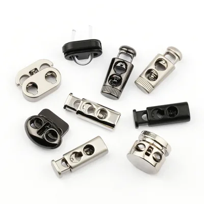 Cord Lock Custom Metal Cord Lock  Cord Puller for Clothes Stopper  Metal