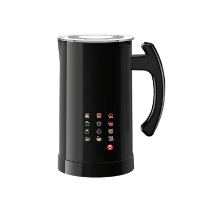 Milk Frother Heater 304 Stainless Steel Hot/Cold Function Home & Commercial Use Insulation & Constant Temperature