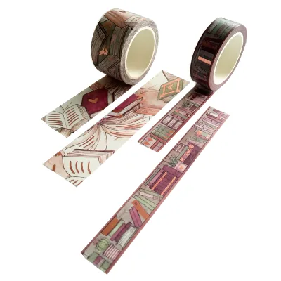 Beautiful View Packing Washi Tapes Decorative Tapes Packing Gift Washi Tapes for Festival Gift