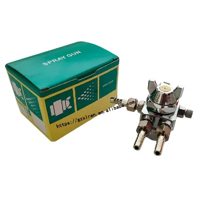 Spray Gun ST-5 ST-6, 0.5mm 1.0mm 1.3mm 2.0mm Mini Automatic Air Paint Spray Gun Die Casting,Japan ST-5R ST-6R Small Painting Gun