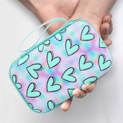 Factory Price Travel Case Wireless Charger Eva Case Storage Holder Bag for Fast Charge Pad Cable and Adapter