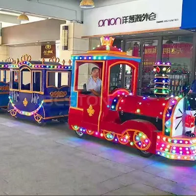 Electric Train for Children Trackless Train Kids Mini Train for Sale