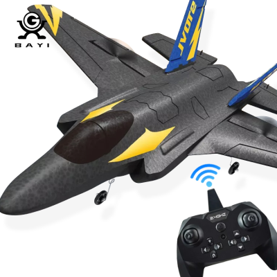 High Simulation 2 Channel RC Airplane Remote Control Airplane Glider 2.4G RC Fixed Wing Aircraft Toy