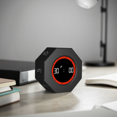Octagonal Gravity Sensor Timer Time Manager Kids Learning Timer Self-Regulation Countdown Reminder Timer