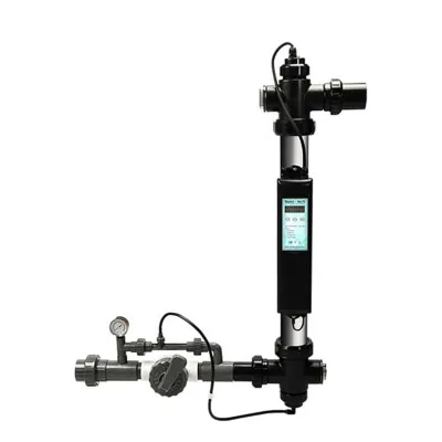 Swimming Pool Disinfection System Ozone Ultraviolet UV-C UV Rays and Ozone Form Hydroxyl Radicals
