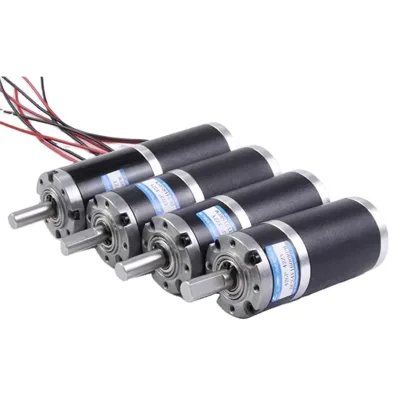 150KG 42mm DC Reduction Motor 42GP-42ZY Planetary Gear 12V 24V Adjustable 12rpm-1622rpm Fan Boat Drip-proof Home Appliance Black
