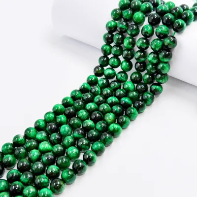 Custom High-Quality Natural Tiger's Eye Muslim Prayer Beads Set