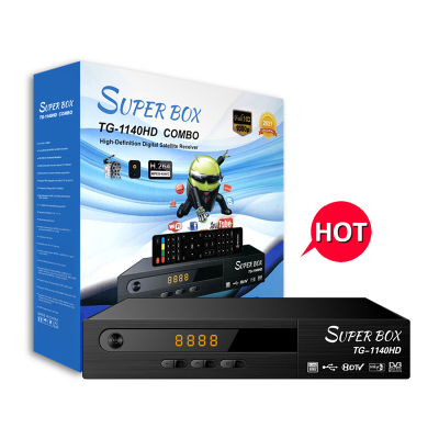 Super Box TG-1140HD New Satellite Receiver Box for Internet