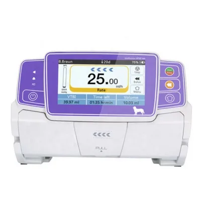 China Factory Vet Infusion Pump Veterinarian Syringe Pompa IV Pumps Bomba De Infusion Para Animales Bomba De Seringa