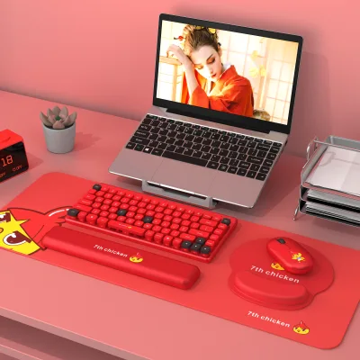 3 In1 Hot Sale Factory Direct Price Wireless Keyboard and Mouse Combo Keyboard and Mousepad Set for PC Computer Laptop