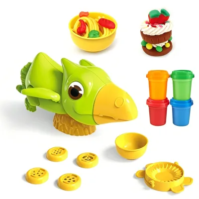 Educational DIY Playdough Take Apart Dinosaur Toy Art Craft Modeling Clay Set with Colored Clay Tools Mold Kits for Toddlers