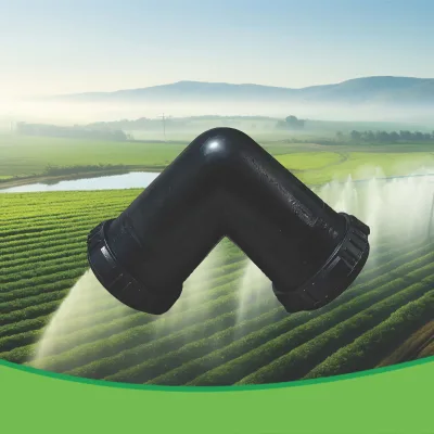 Farm Irrigation System Drip Irrigation Pipes and Fittings 90 Degrees Female Thread Fitting Plastic Elbow