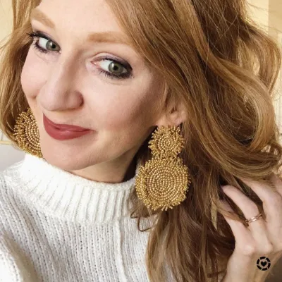 Fashion Handmade Bohemian Beaded Tassel Earrings Women Drop Dangle Seed Beaded Earrings Women Drop Dangle Jewelry