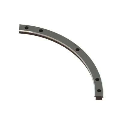 25mm Width 90 Degrees Rb25 Custom Diameter Circular Guideway Used in Production Lines