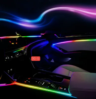 Factory Direct Led Strip Light for Car Car Decoration Lights 12v Rgb Led Strip Light Atmosphere Car Rgb Led Strip