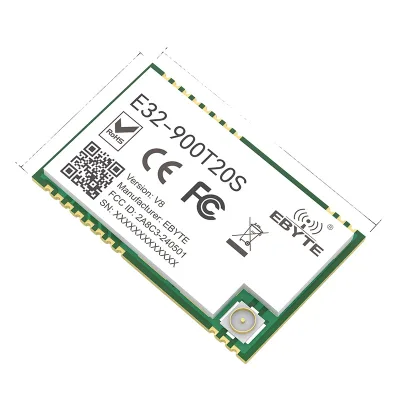 Ebyte ODM E32-900T20S 5.5km 20dBm 868Mhz LoRa spread spectrum technology lora wireless data transmission module