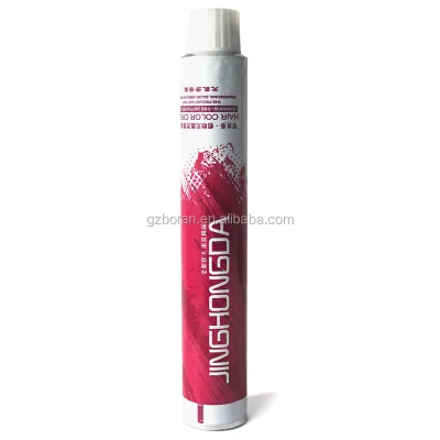 D30mm Aluminum Soft Tube for Cosmetics & Medicine Hand Cream Packaging with Offset Printing Collapsible Metal Tube