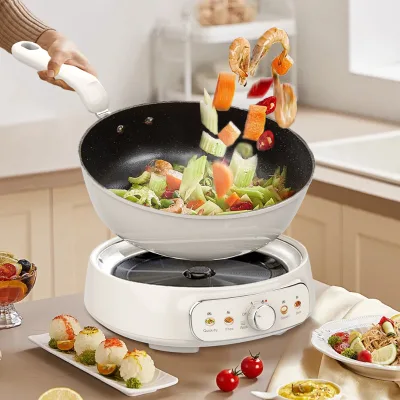 Multifunction Household Detachable Frying Pan Nonstick Electric Saute Pot