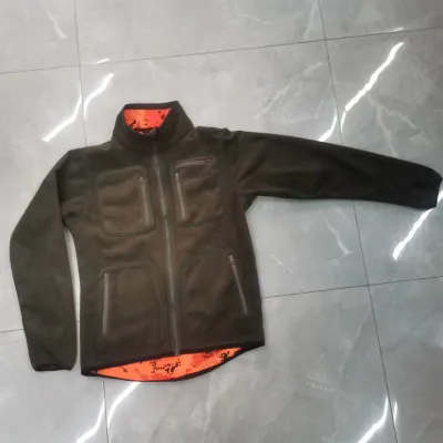 Customize Hunting Shooting Men Warming Windproof Reversible Jacket