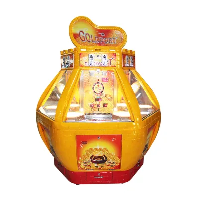 Best Selling Lottery Game Machine Gold Fort Coin Pusher Ticket Redemption Arcade Game Machine